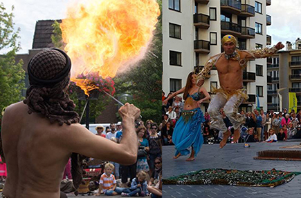 Oosters muziek privèfeest